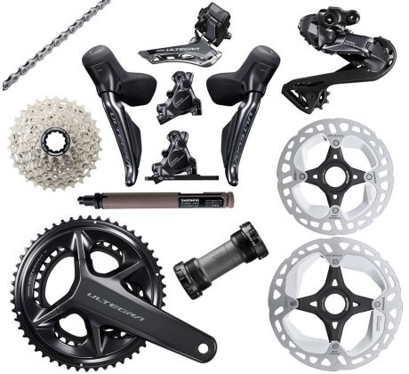 sada Shimano Ultegra Di2 R8100 2x12 disc